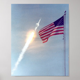 Apollo 11-lansering poster