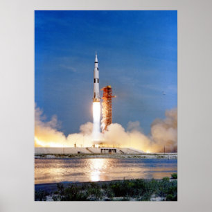 Apollo 11-lansering poster