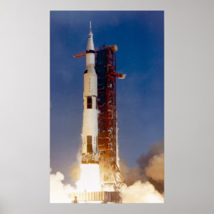 Apollo 11-lansering poster