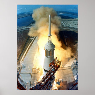 Apollo 11-lansering poster