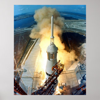 Apollo 11-lansering poster