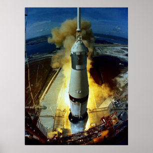Apollo 11-lansering poster