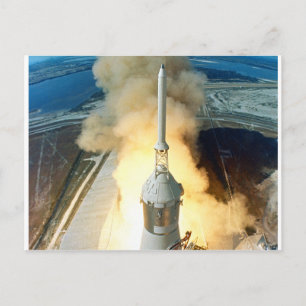 Apollo 11-lansering vykort