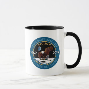 Apollo 11 lappar den 50th årsdagbeskickningen mugg