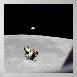 Apollo 11 Lunar enhet Poster