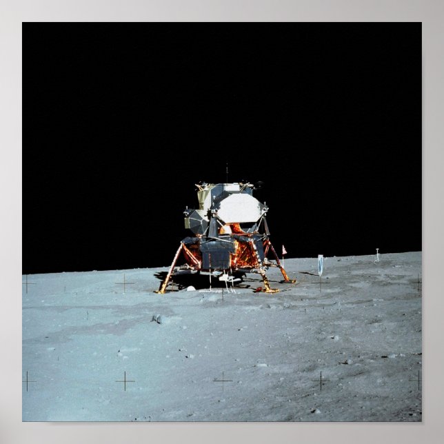 Apollo 11 Lunar Module "Eagle" Poster (Framsidan)