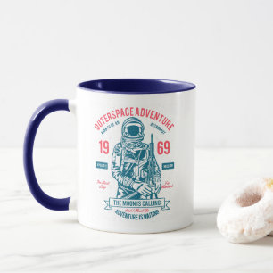 Apollo 11 Man På Månen 1969 Mugg