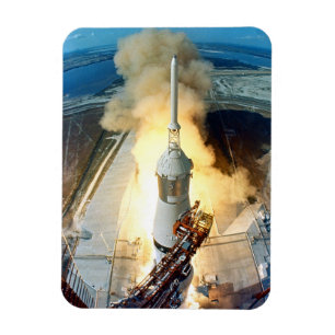 Apollo 11 Måne landning Launch Kennedy Space Cente Magnet