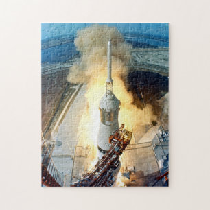 Apollo 11 Måne landningsstart Kennedy Space Cente Pussel