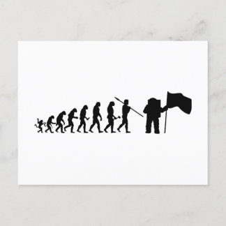 Apollo 11 Mondlandung Evolutionstheorie Vykort