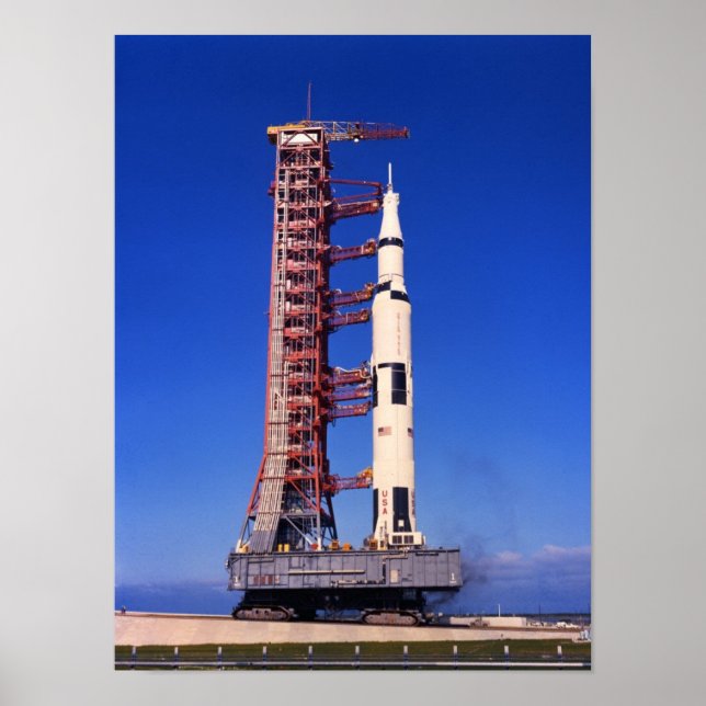 Apollo 11 Rollout Poster (Framsidan)