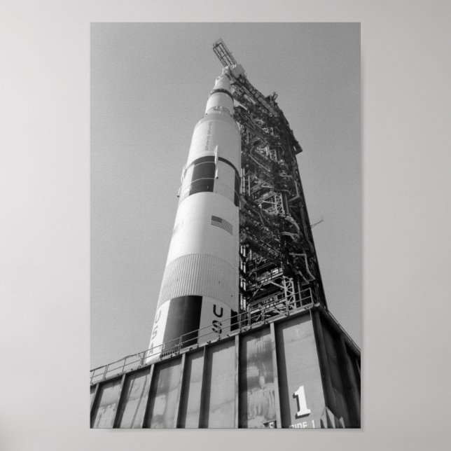Apollo 11 Rollout Poster (Framsidan)