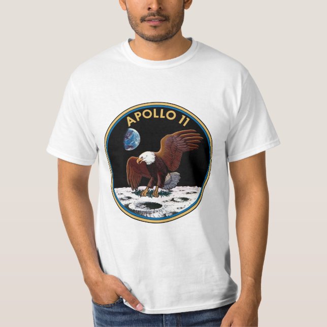 Apollo 11 Uppdrag korrigering T Shirt (Framsida)