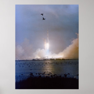 Apollo 12-lansering poster