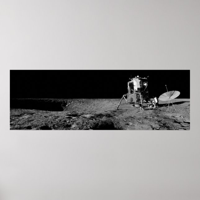 Apollo 12 Lunar Module Poster (Framsidan)