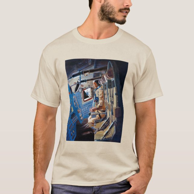 Apollo 12-raket t shirt (Framsida)