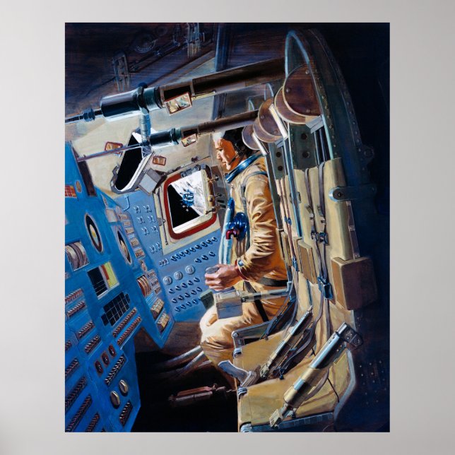Apollo 12 Rocket Poster (Framsidan)