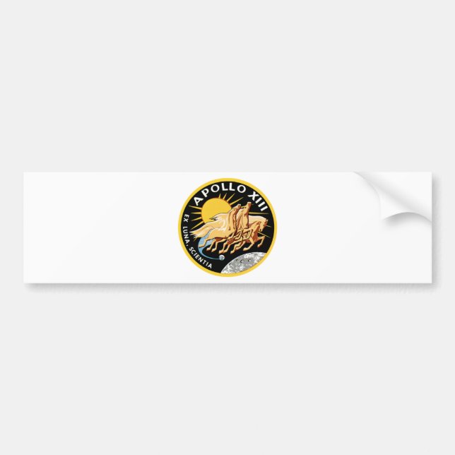 Apollo 13 bildekal (Framsidan)