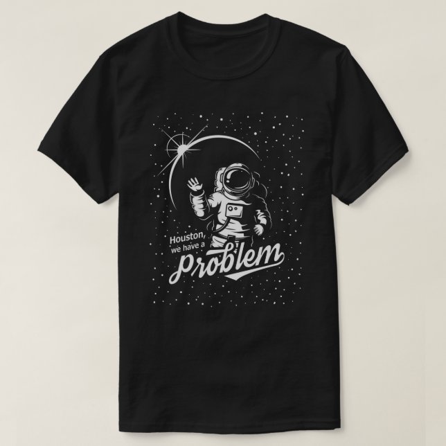 Apollo 13 - Houston, vi har ett problem T Shirt (Design framsida)