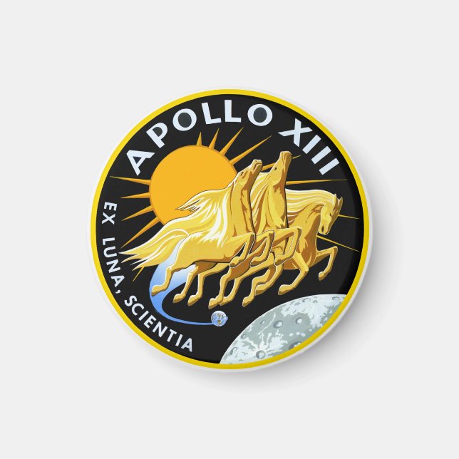Apollo 13: Överlevnad Magnet (Framsidan)