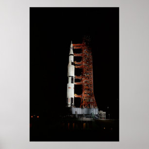 Apollo 13 på lanseringspadden poster