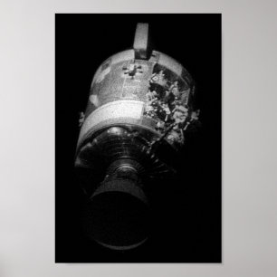 Apollo 13 Skadad tjänstmodul Poster
