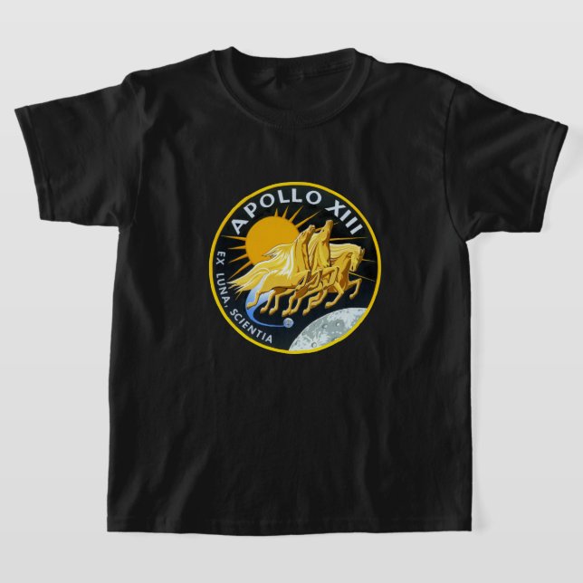 Apollo 13 Tshirt T Shirt (Laydown)