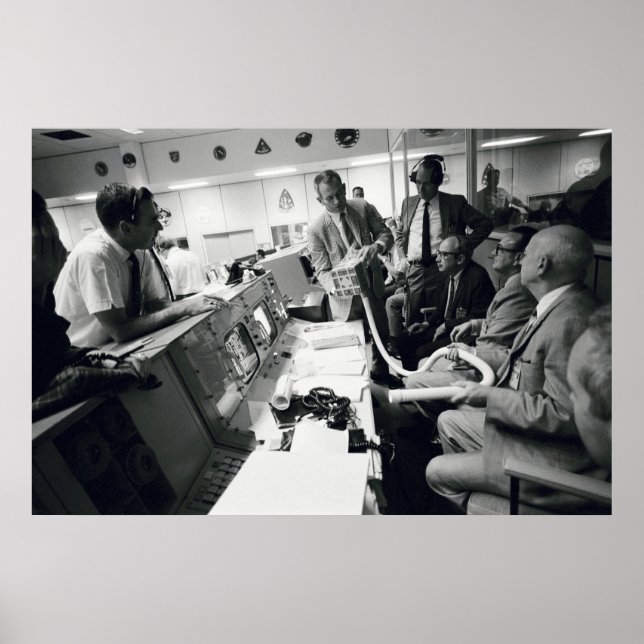 Apollo 13 Uppdrag Control Center Poster (Framsidan)
