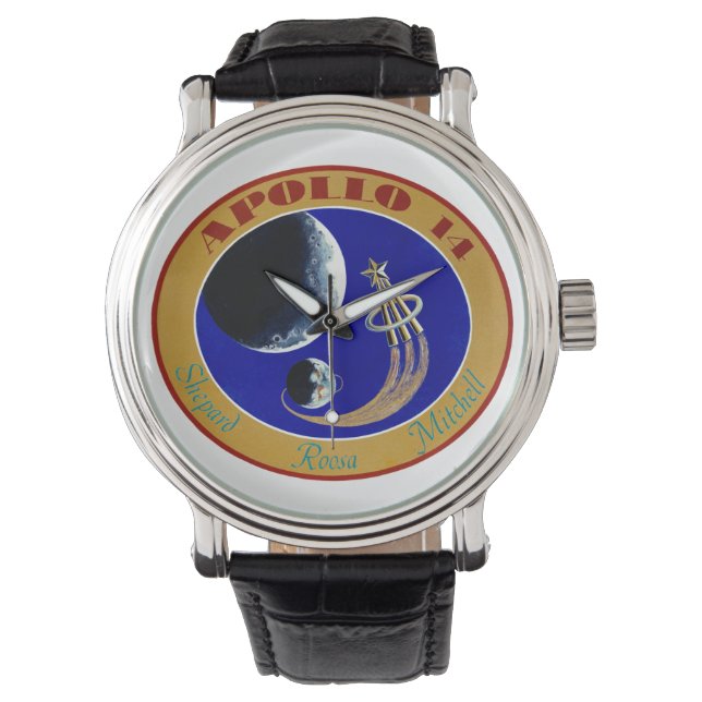 Apollo 14 armbandsur (Framsida)