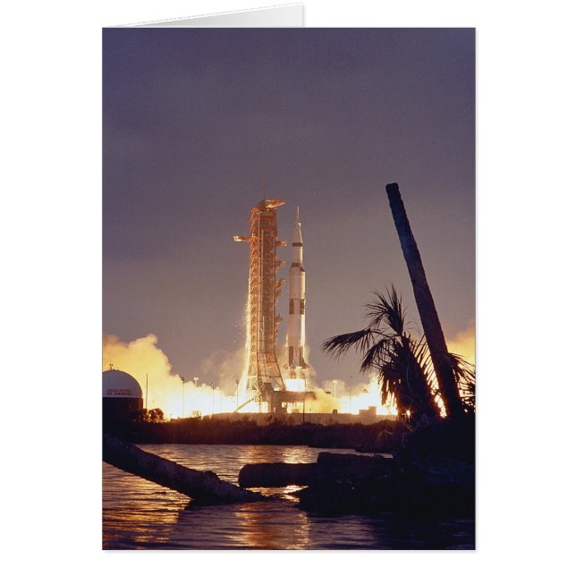 Apollo 14 hälsningskort (Framsidan)