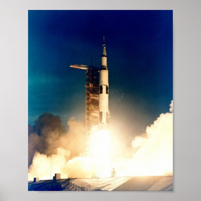 Apollo 14 Launch Poster (Framsidan)