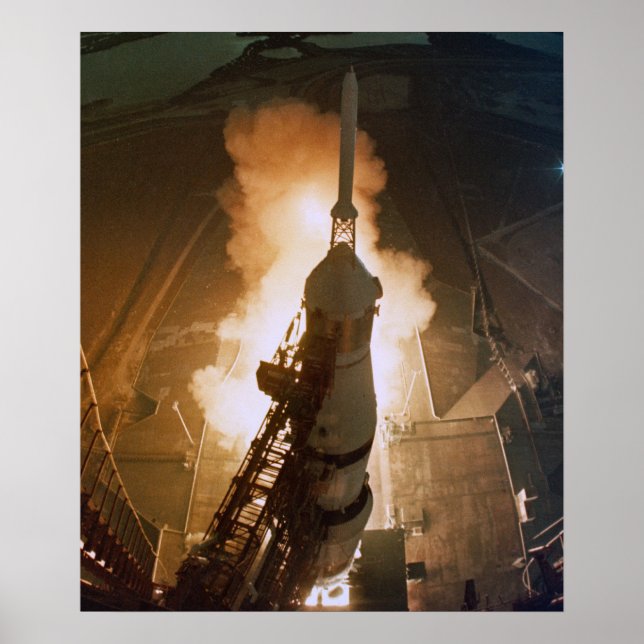 Apollo 14 Launch Poster (Framsidan)