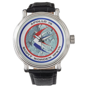 Apollo 15-insignia armbandsur