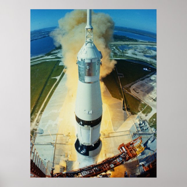 Apollo 15 Launch Poster (Framsidan)