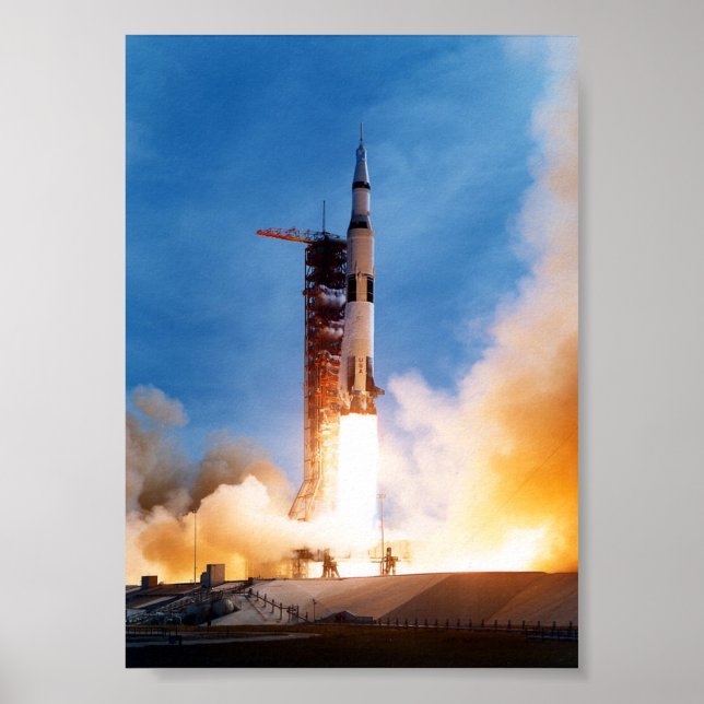 Apollo 15 Launch Poster (Framsidan)