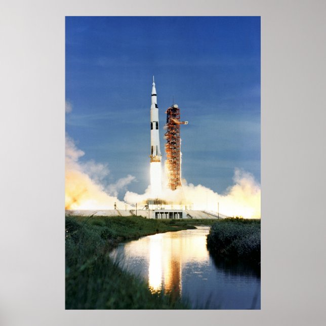Apollo 15 Launch Poster (Framsidan)