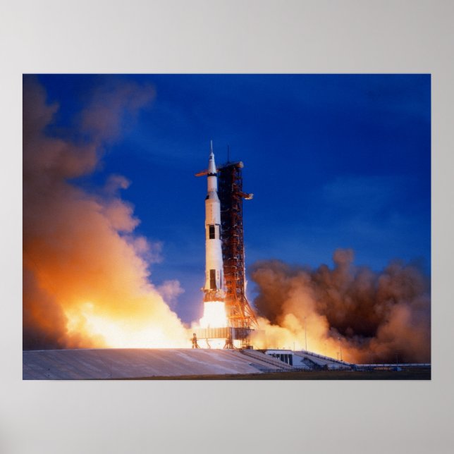 Apollo 15 Launch Poster (Framsidan)