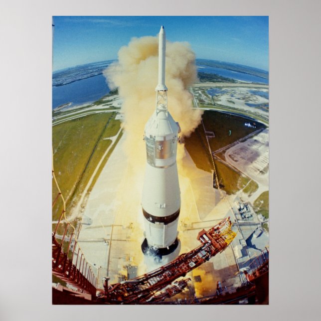Apollo 15 Launch Poster (Framsidan)
