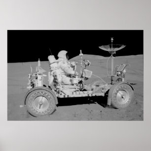 Apollo 15 Lunar Roving Fordon Poster