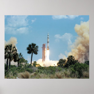 Apollo 16-lansering poster