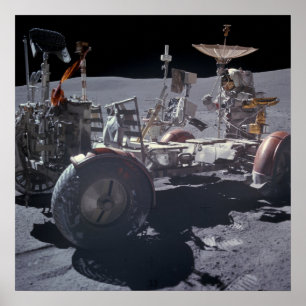 Apollo 16 Lunar Rovingfordon Poster