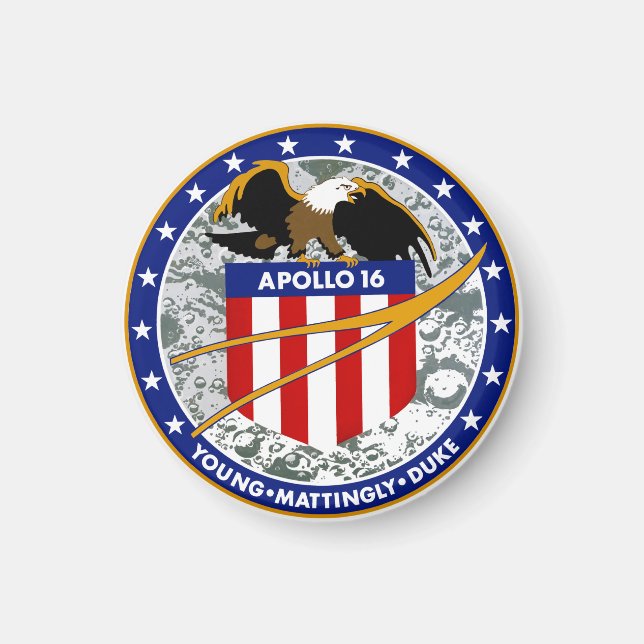 Apollo 16: Penulflygning Magnet (Framsidan)