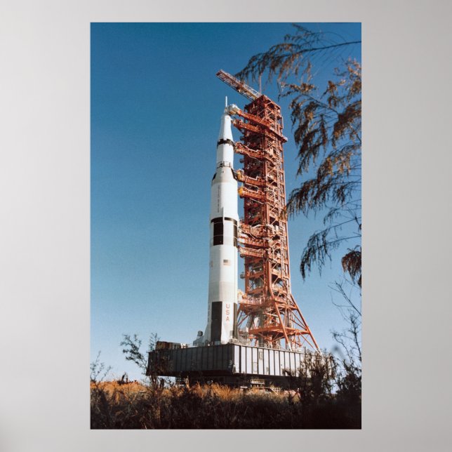 Apollo 16 Rollout Poster (Framsidan)