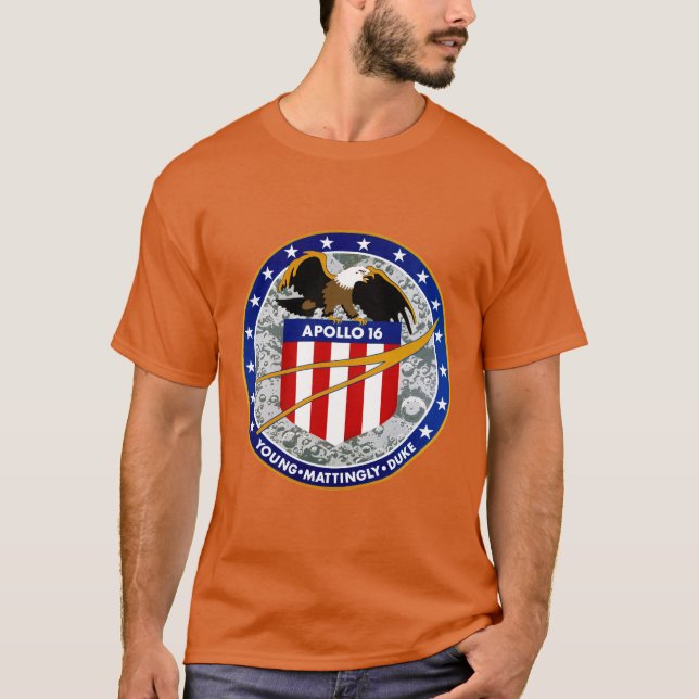Apollo 16 t shirt (Framsida)