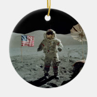 Apollo 17 astronaut i den OxenLittrow dalen