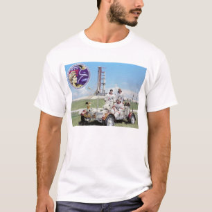 Apollo 17 främsta besättning t-shirt