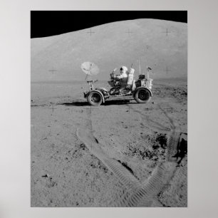 Apollo 17 Lunar Roving Fordon Poster