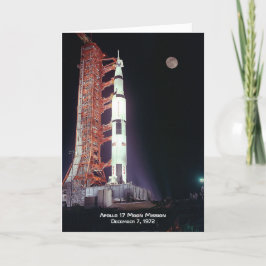 Apollo 17 Måne Uppdrag Kort