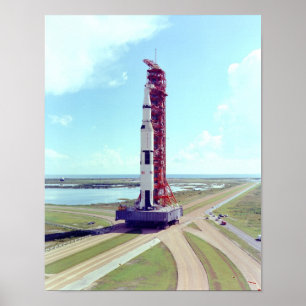 Apollo 17 på Crawlerwayen Poster