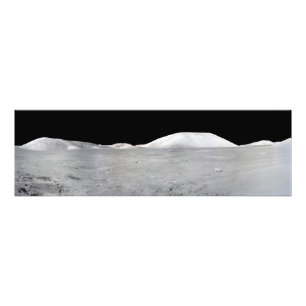 Apollo 17 panorama fototryck
